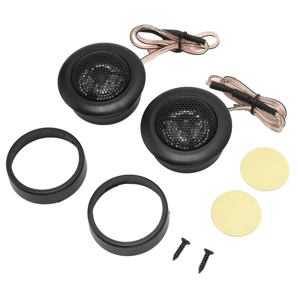 2 Pcs Car Dome Tweeter 800W High Sensitivity Audio Stereo Loudspeaker for Sound System