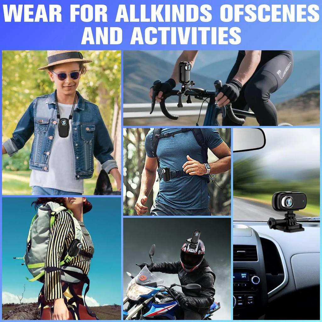 Outdoor Sports Camera In Helmet Motorcycle Bike Sport Mini Filming Bicycle Action 4K Professional Body Cam And Video Cameras
