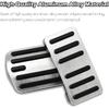 Car Aluminum Pedal Covers Non-Slip Foot Pedals Pads Brake Accelerator Pedal Covers Auto No Drilling Car Interior Accessories Replacement for Maverick