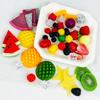 Simulation Fruit Models: Lemon, Orange, Strawberry, and Watermelon Slices for Decoration & Photography Props