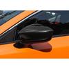 Carbon Fiber Look Side Mirror Rearview Cover Trim For - Mazda 3 Sedan