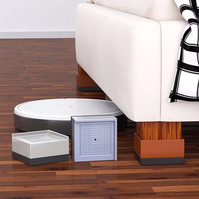 Duty Sofa Anti-slip Mute Mat Bed Riser Furniture Leg Pad Table Heightening Cushion Floor Protector
