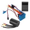 3650 Motor 3100KvBrushless ESC Program Card Set for 1 10 RC Car Replacement Part(120A )