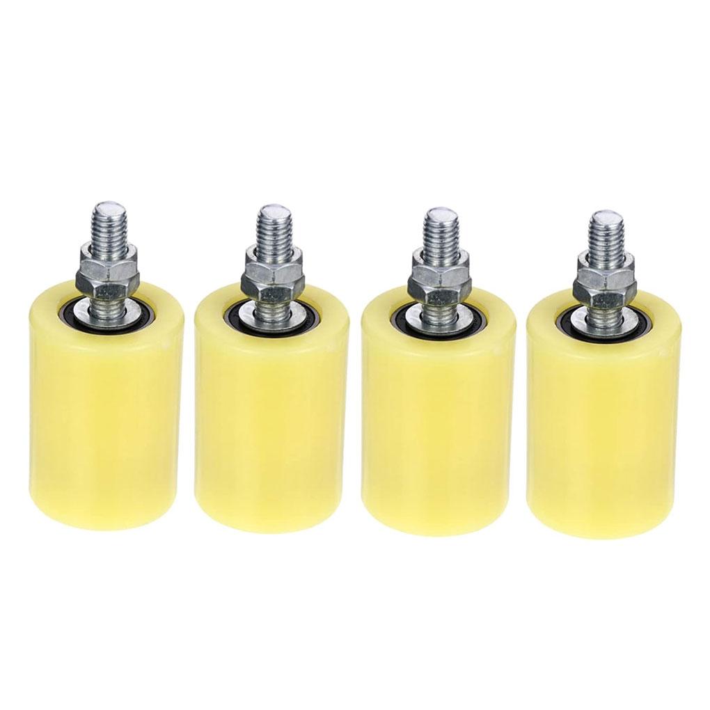 

4pieces Roller Guiding Wheels Easy-to And Multi-purpose Reliable And Resilient Wide Range