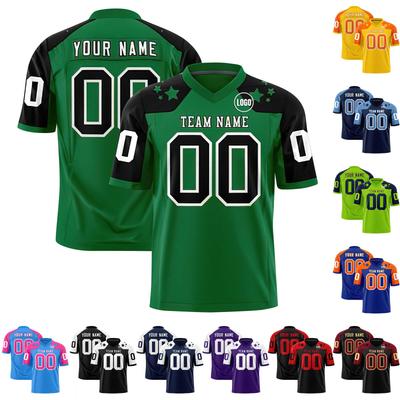 Benutzerdefinierte Fußballtrikots, personalisierter Aufdruck mit Teamname und Nummer, Sportuniform für Männer, Frauen und Jugendliche