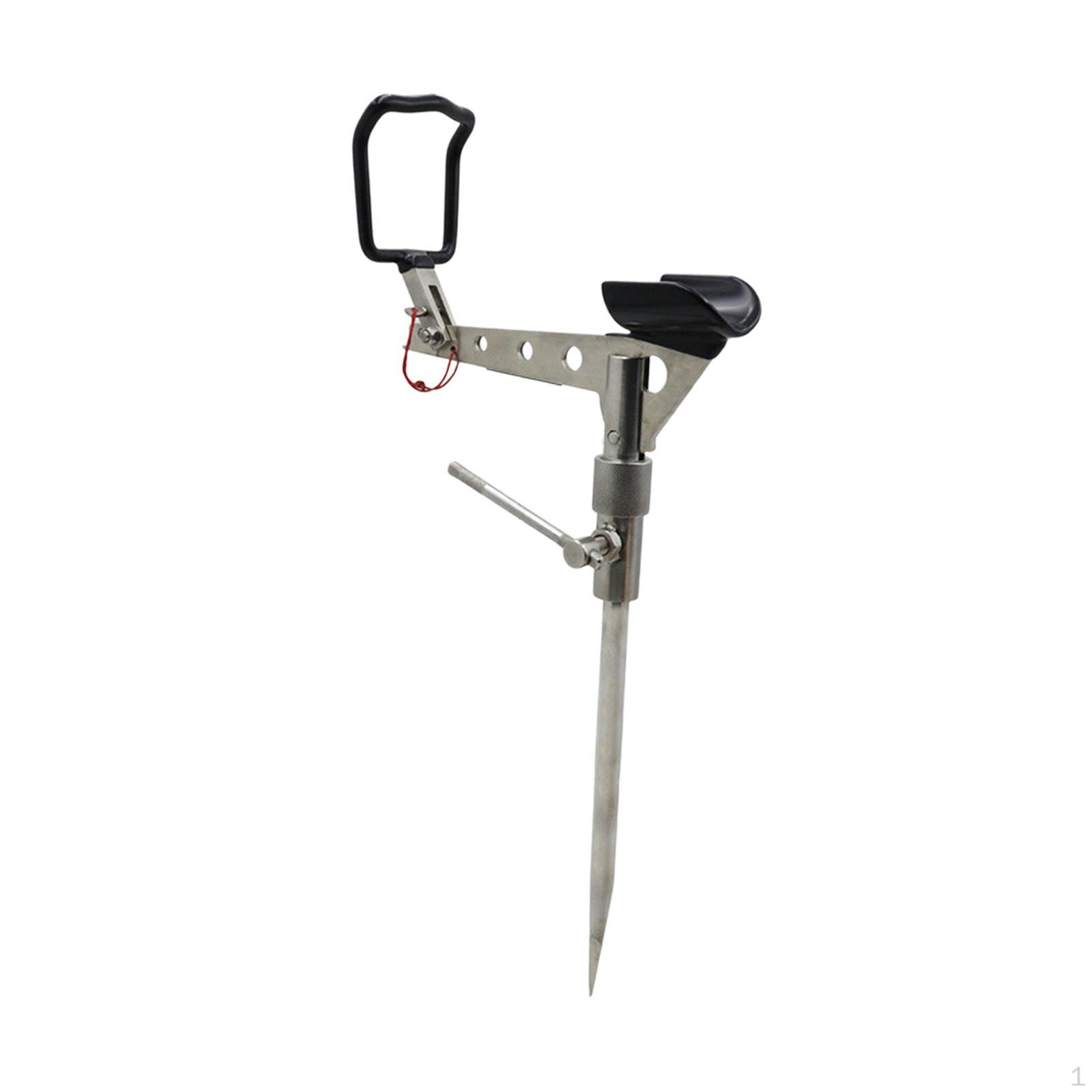 

Fishing Pole Rod Stand Tackle Folding Ground Support Bracket for Bank B