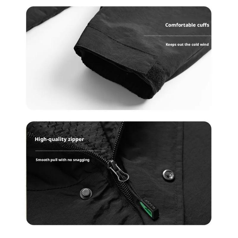 Men Casual Jacket Camping Coat Outdoor Travel Jacket Autumn Spring Cargo Coat Male Outwear Clothing