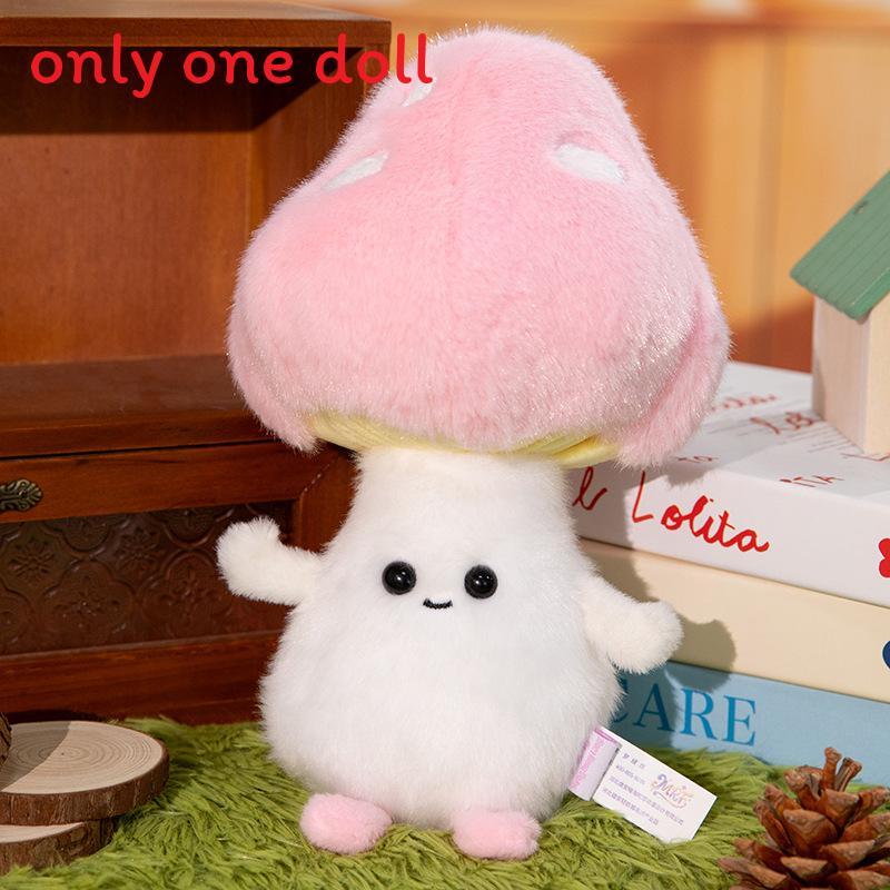 Peluche Fungo Fluorescente Comfort Notturno Per Bambini Decorazione Camera da Letto Bambini