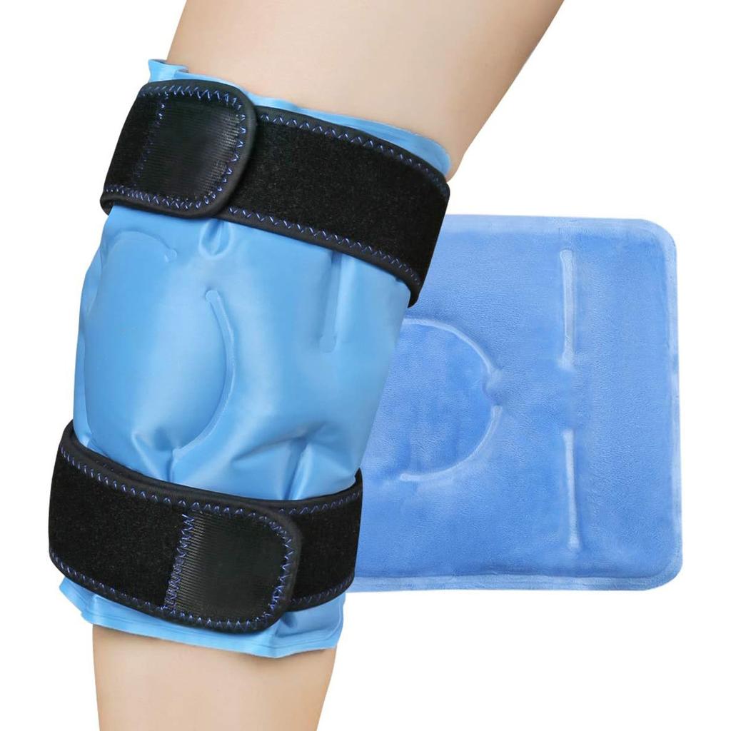 Kneepad Ice Bag Sport Ware Calf Ice Pack Calf Cold and Hot Compress Gel Cooling Knee Pad Therapy Bag