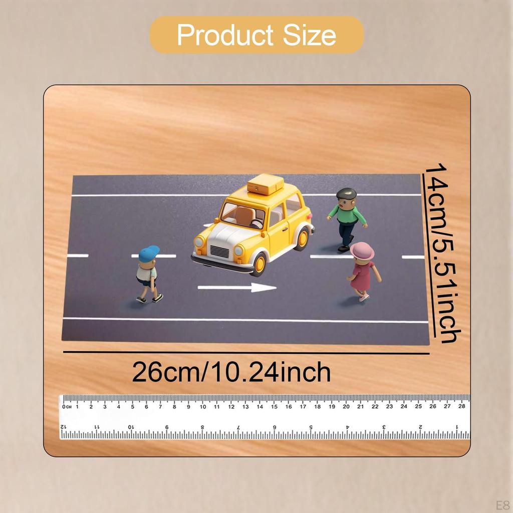 1/64 Scale Road Model for Landscaping and Photo Prop Use