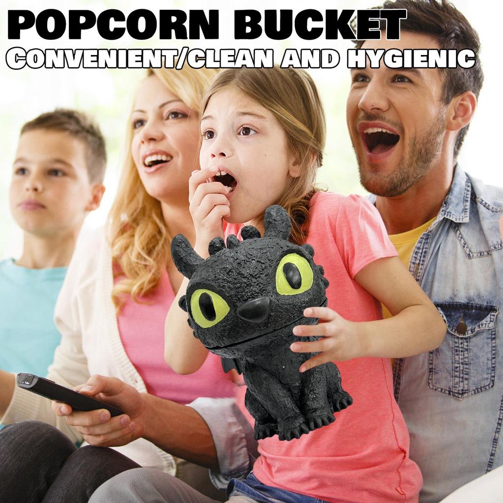 Kbelík na popcorn Drak - Filmová edice - Limitovaná sbírka, Zábavný design