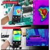 UNI-T Thermal Imager For Phone UTI120MS Thermal Imaging Camera For IOS PCB Circuit Floor Heat Detection