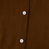 Damen Langarm Knopf Farbe Lockeres Hemd Freizeit Hemd