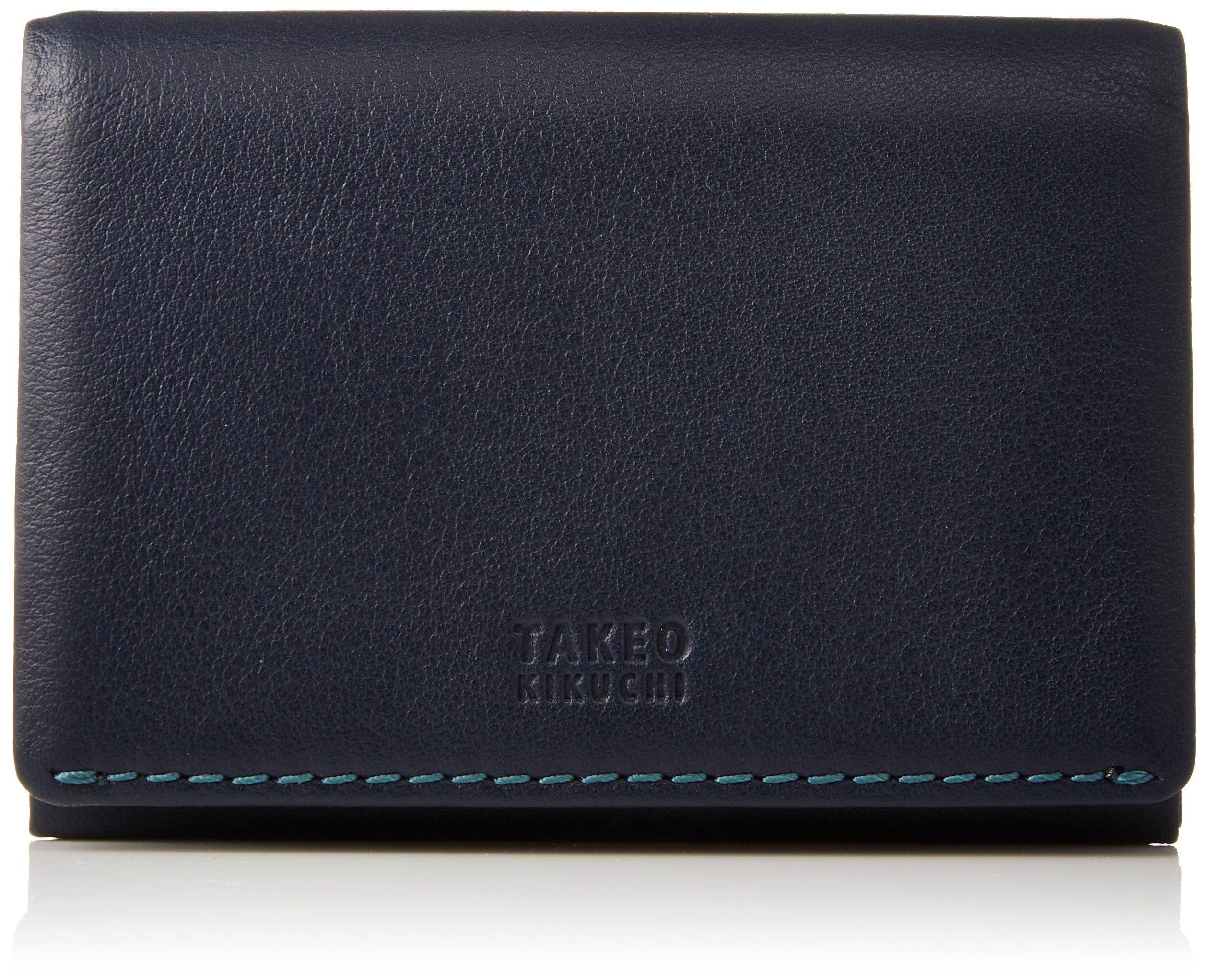 

Визитница, чехол для карт Morbido Series Navy [Takeokikuchi] для мужчин
