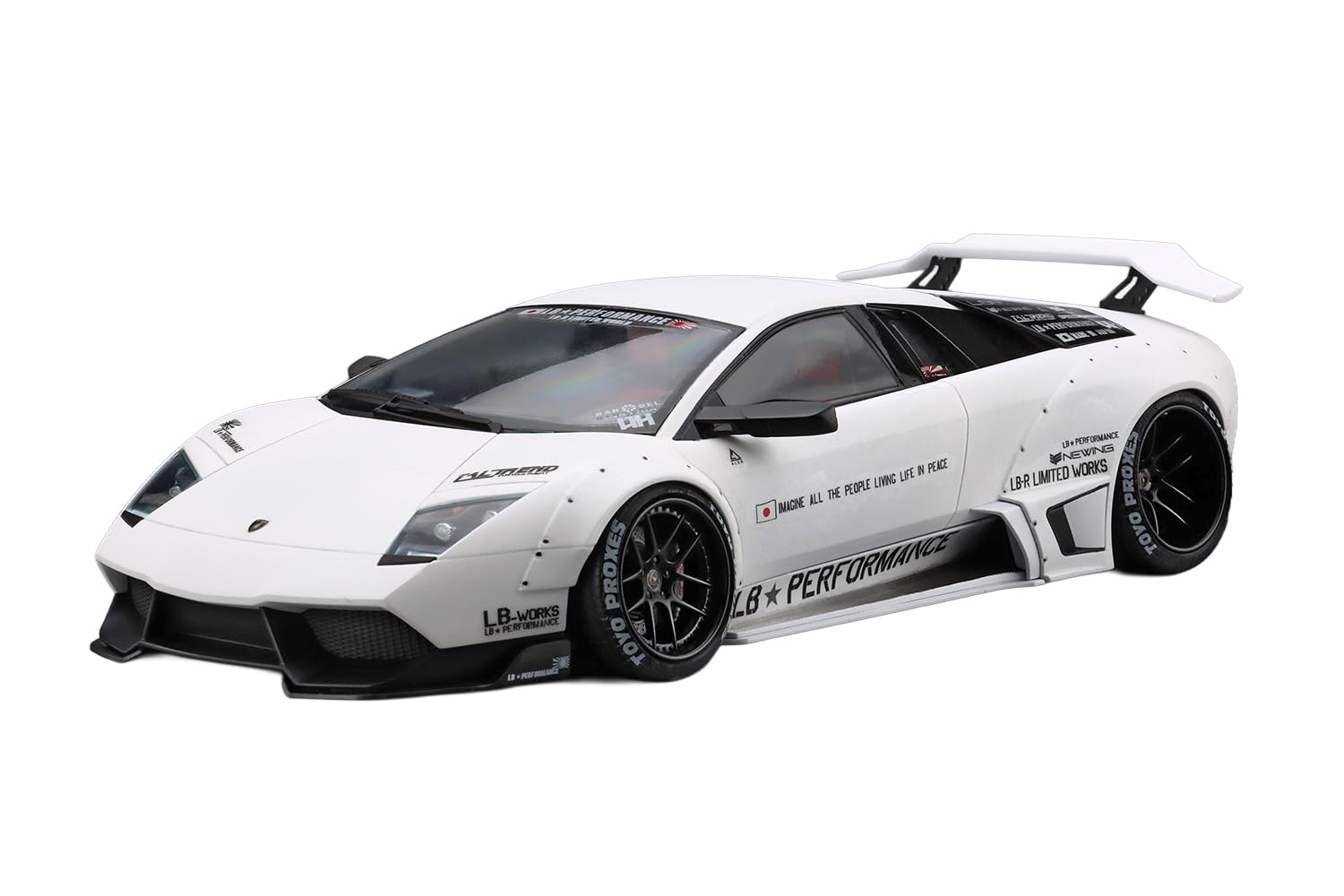 

Aoshima Bunka Kyozai Liberty Walk LB Works Lamborghini Murcielago Пластиковая модель (АОСИМА) 1/24 Вер.1