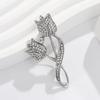 New Alloy Brooch High-end Sense Niche Women Spot High-end Pin Coat Suit High-end Versatile Corsage