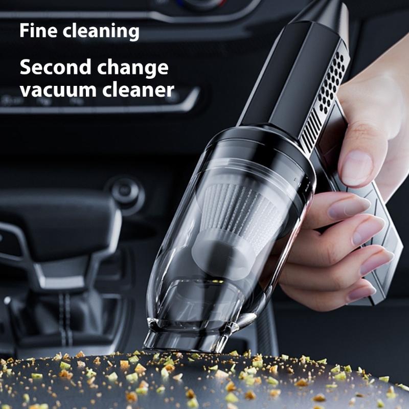 Electric Air Duster With 130K RPM Brushless Motor 3 Adjustable Speeds For Computer Car Interior Cleaning And Vacuum Packaging