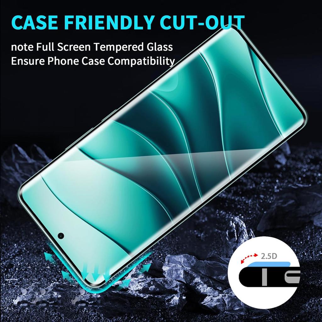 3 ks 3D Ochranné sklo s zakřivenými okraji pro Xiaomi Redmi Note 14 Pro 5G Tvrzené sklo HD Čiré sklo Redmi Note 14 Pro 4G Note 14 Pro+ POCO X7