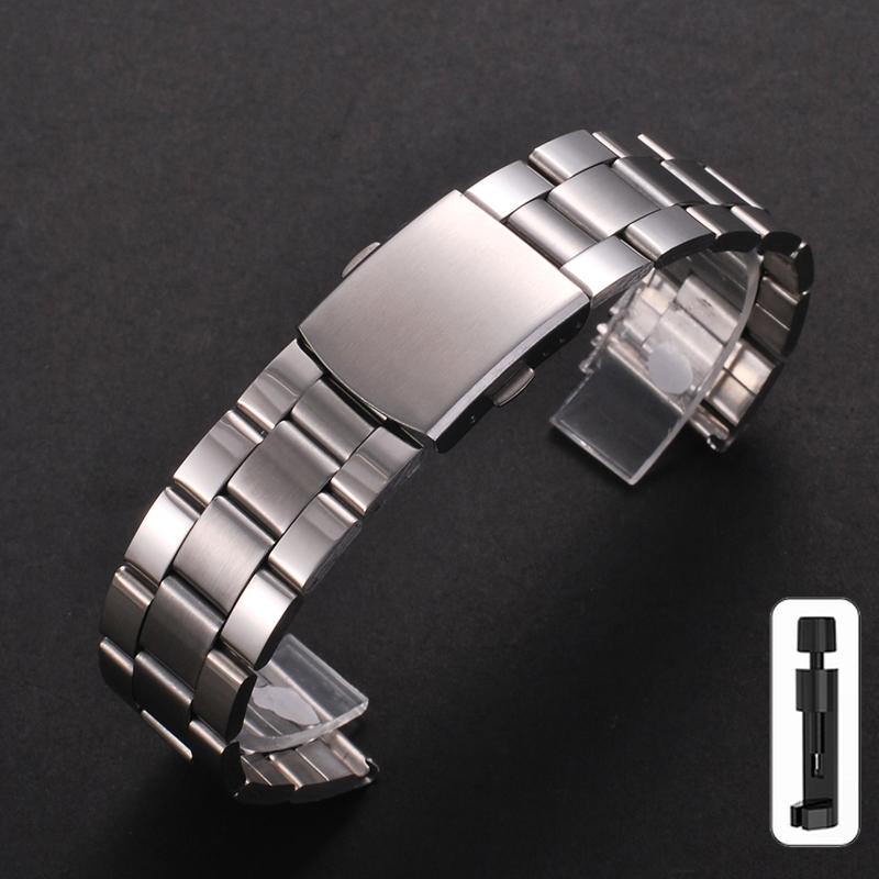 18mm 22mm 20mm Stainless Steel Strap for Samsung Galaxy Watch 3 45mm 46mm Active 2 S3 Band for Huawei GT2/3 Amazfit Bip Bracelet