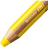 Crayons multi-talents - STABILO - Woody 3in1 - 15 crayons - Taille-crayon inclus - Plateau de rangement