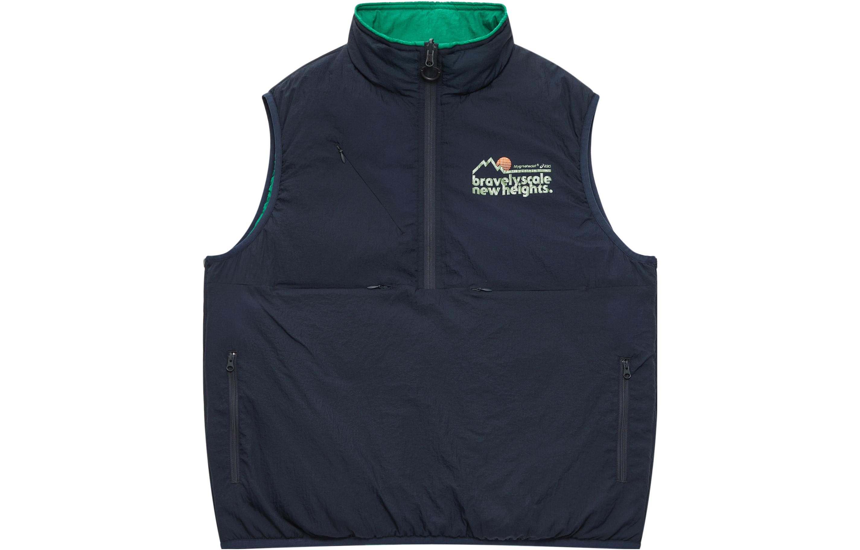 Asics x MYGE Vest Unisex Black Green 2203A280-400 L