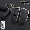 Car Zinc Alloy Leather Key Case Cover For BMW X1 X3 X5 X6 X7 F20 F15 F16 F48 G20 G30 G01 G02 G05 G11 G32 1 3 7 Series Accessorie