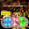 Adesivos Coloridos de Copo Piscantes em LED - Porta-Copos Luminosos para Garrafas, Chá de Leite, Adereços para Bar e Boate