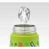 Skater 3D Stainless Steel Straw Water Bottle 370ml Vacuum Duplex Cold Storage Only Dinosaur Dinosaur SSH4D-A