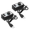 Garosa 1800W Variable Fan Speed Highly Practical and Hydroponic Inline Duct Exhaust Speed Controller for Hydroponic Inline Exhaust US Plug 110V
