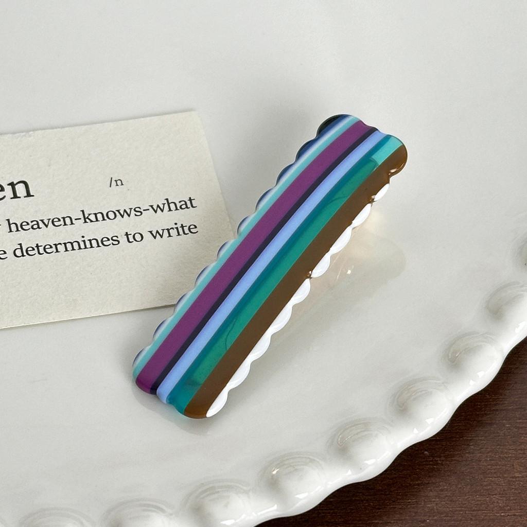 Style Charming Korean Cloud Acetate Hair Clips Perfect For Casual And Looks Fashionable