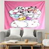 1PC Diddl Love And Friendship In Pastel Tapestry, Unique Design Tapestry, Suitable for Bedroom,Livingroom, Playroom,Heartwarming Holiday Gifts