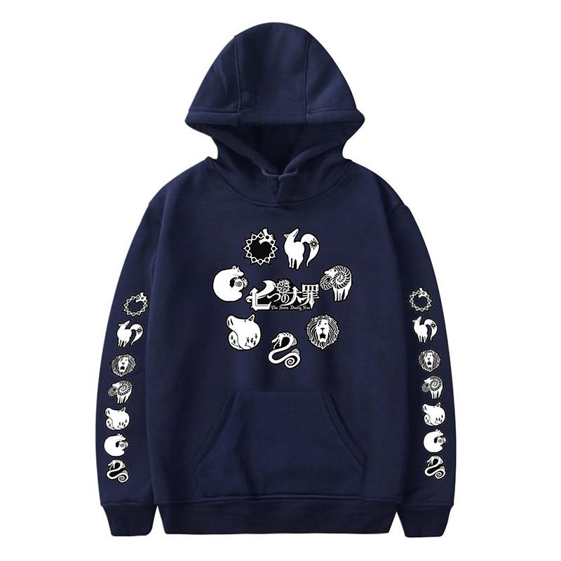 

Japan Anime Y2k Seven Deadly Sins Hoodie Men Sweatshirt Spring Autumn Harajuku Hooded Adventure Manga Men s Women s Clothes 3XL