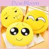 Qq Emotions Cartoon Plush Pillow With Soft Short Plush For Kids And Teens