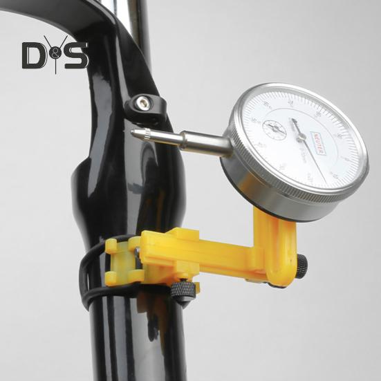 Bike Wheel Truing Stand Tool with Dial Indicator Fork Frame Mount MTB Road Mountain Bicycle Rim Adjustment Tools Bike Repair Accessories