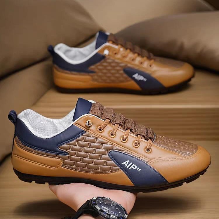 

Men s shoes are comfortable and lightweight, new Doudou shoes, casual one-pedal small leather shoes, casual versatile single shoes 44