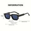 4 Piece Personalized Futuristic Trendy Fashionable and Cool Glasses for Both Men and Women