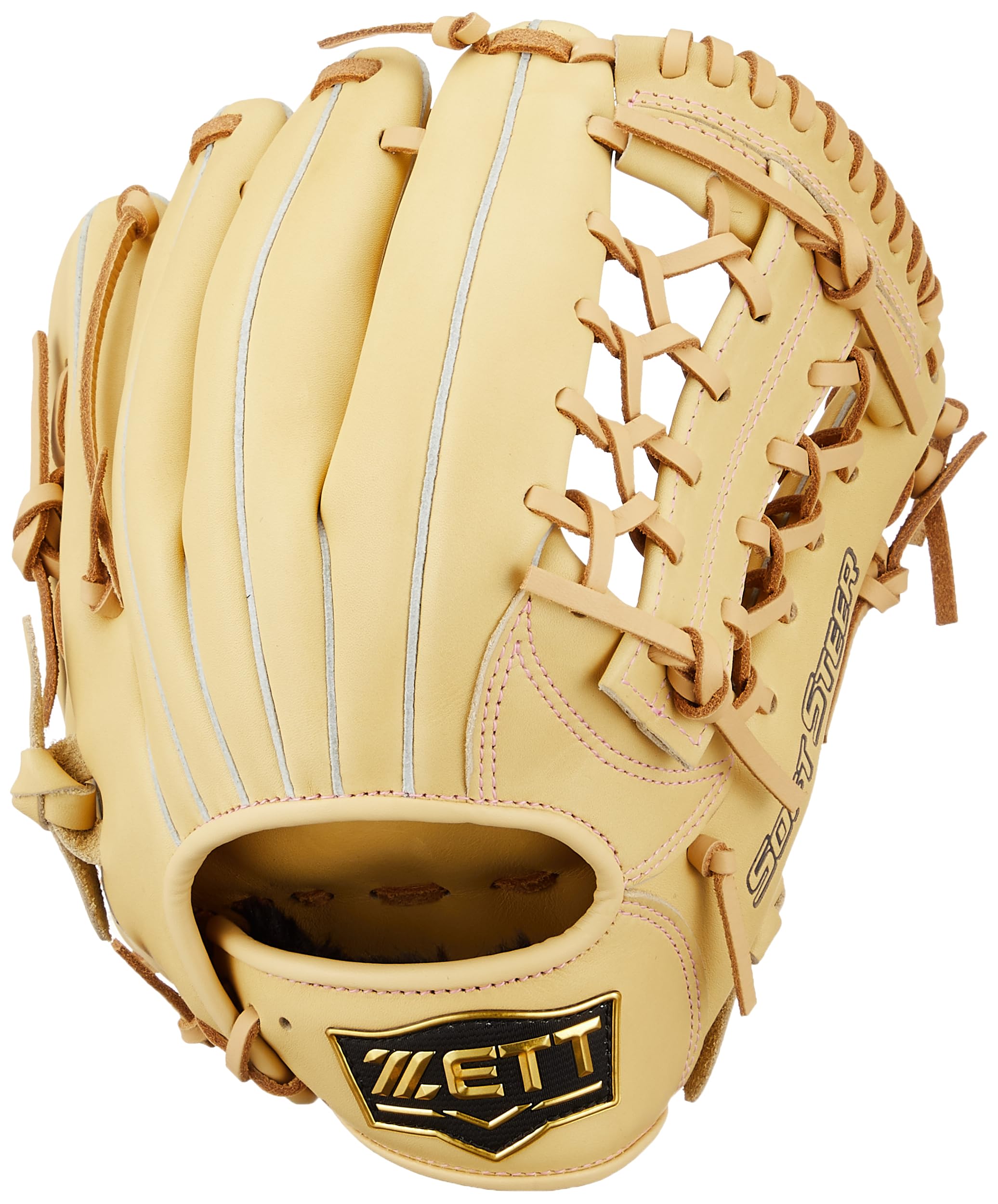 

ZETT Youth Baseball Soft BJGB74440 Glove, Steer, All-Around, Right-Handed Throw,