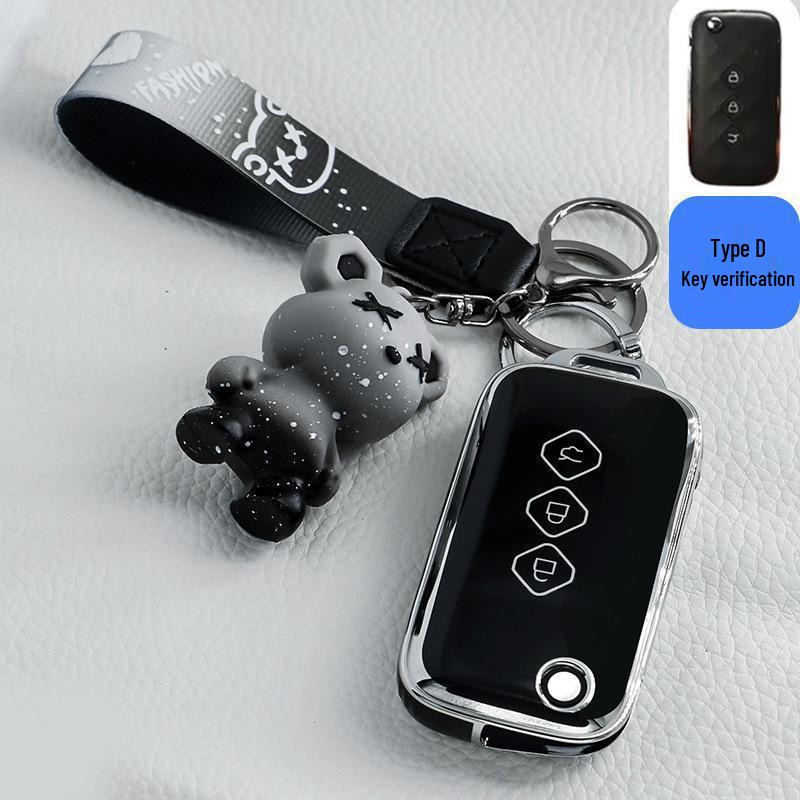 Key Case Shell for Wuling Hongguang MiniEV Macaron 2022 - GAMEBOY GB Design