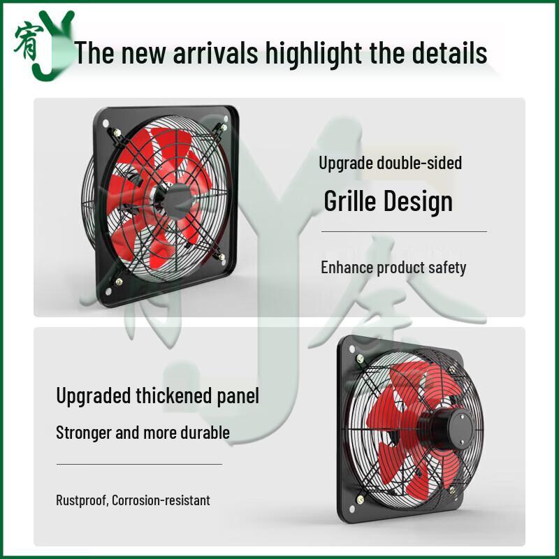 Wysokowydajny Wentylator Wyciągowy Kuchenny i Przemysłowy Youjin