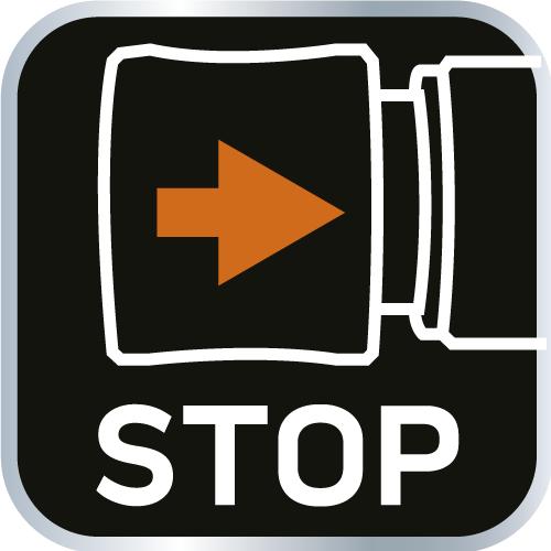 STOP connector 1/2", brass