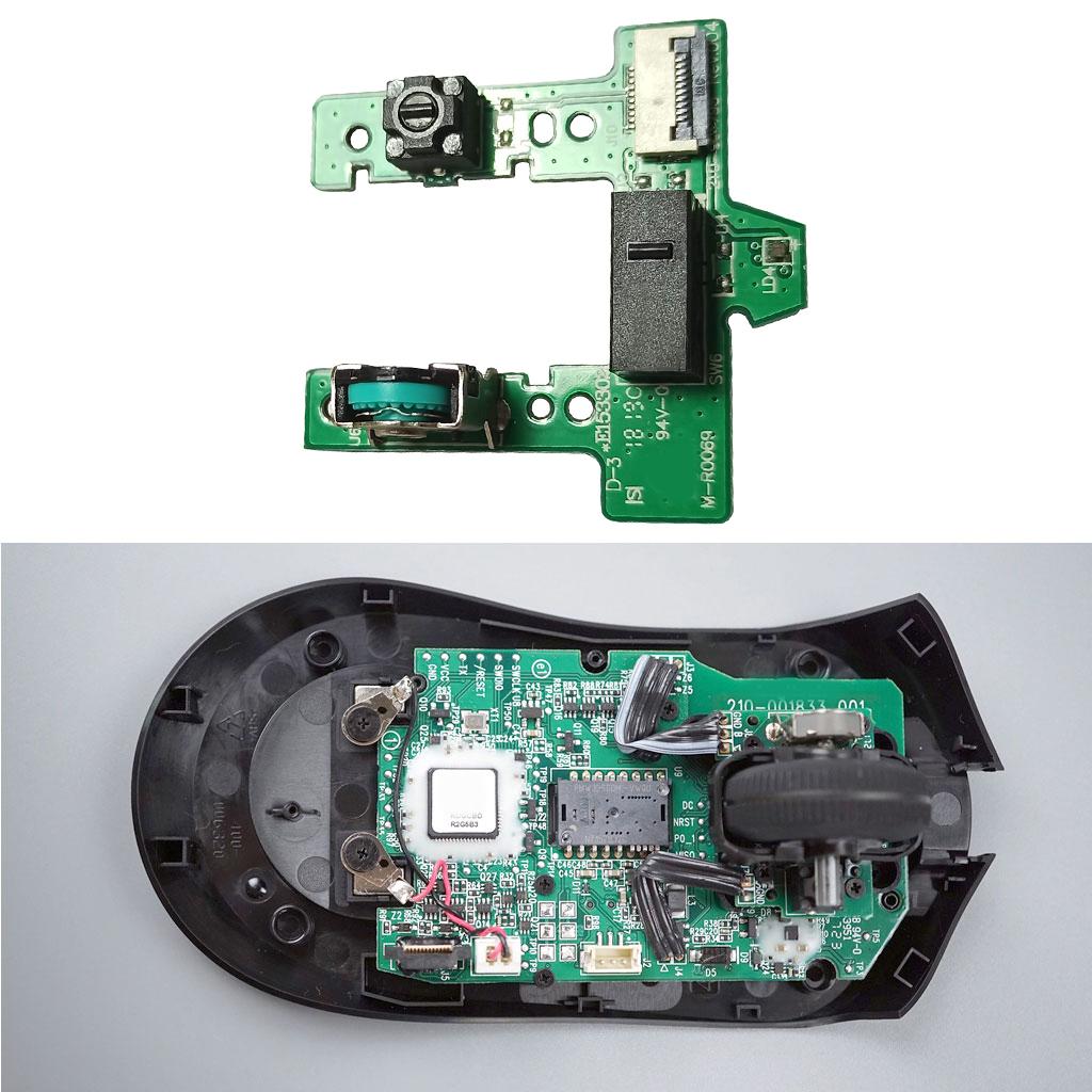 Repair Parts Mouse Encoder Wheel Scroll Click Switches Board for G603 Mouse Wheel Board