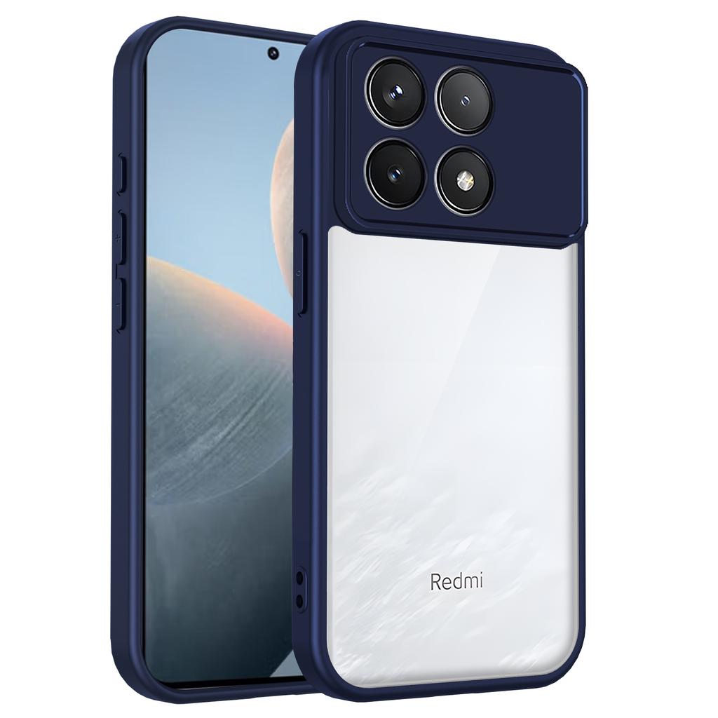 For Xiaomi Poco F8 Pro 5G Case Air Cushion Shockproof Silicone Bumper Clear Matte Back Cover Hard Phone Case for Poco F8Pro 2025