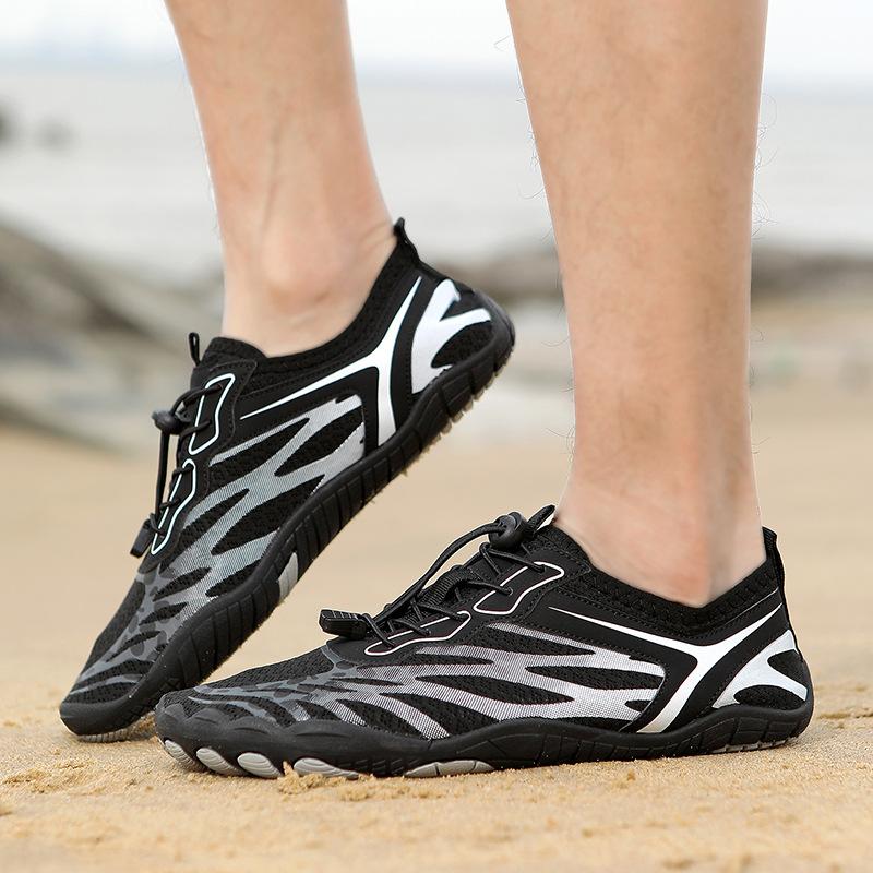 Outdoor Men's Creek Shoes Five-finger Wading Beach Shoes Barefoot Shoes Swimming Shoes Women's Wide-headed Shoes Surf Rafting Shoes