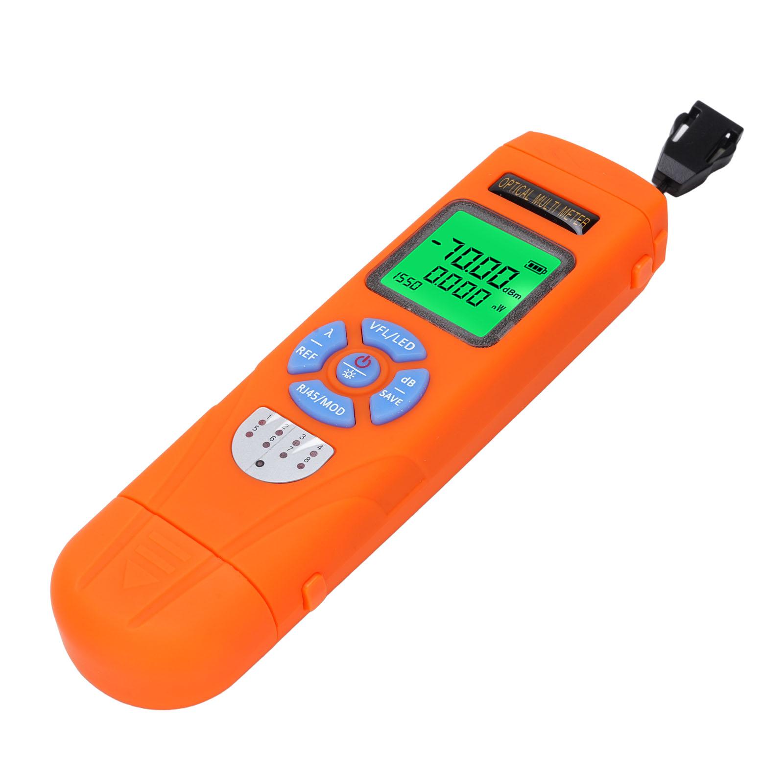 

Тестер оптического волокна от -50 до +26 дБм 8501650 нм OPM VFL Тестирование RJ45 Многофункциональный кабель оптического волокна