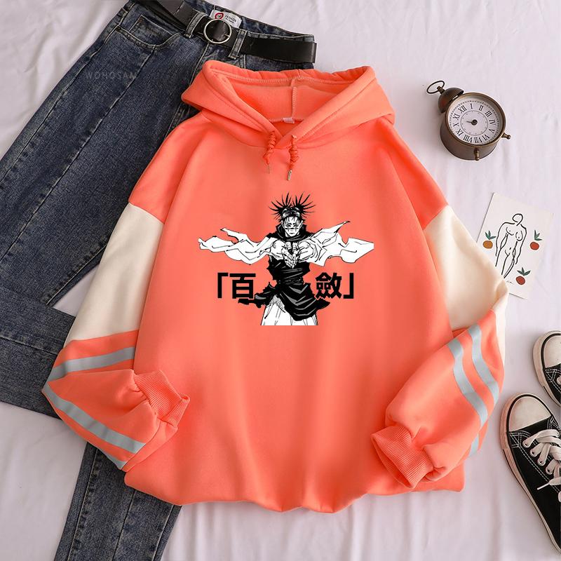 Fashion Anime Jujutsu Kaisen Cosplay Hoodies Manga Cartoon Choso Aesthetic Graphics Autumn Winter Unisex Long Sleeve Sweatshirts