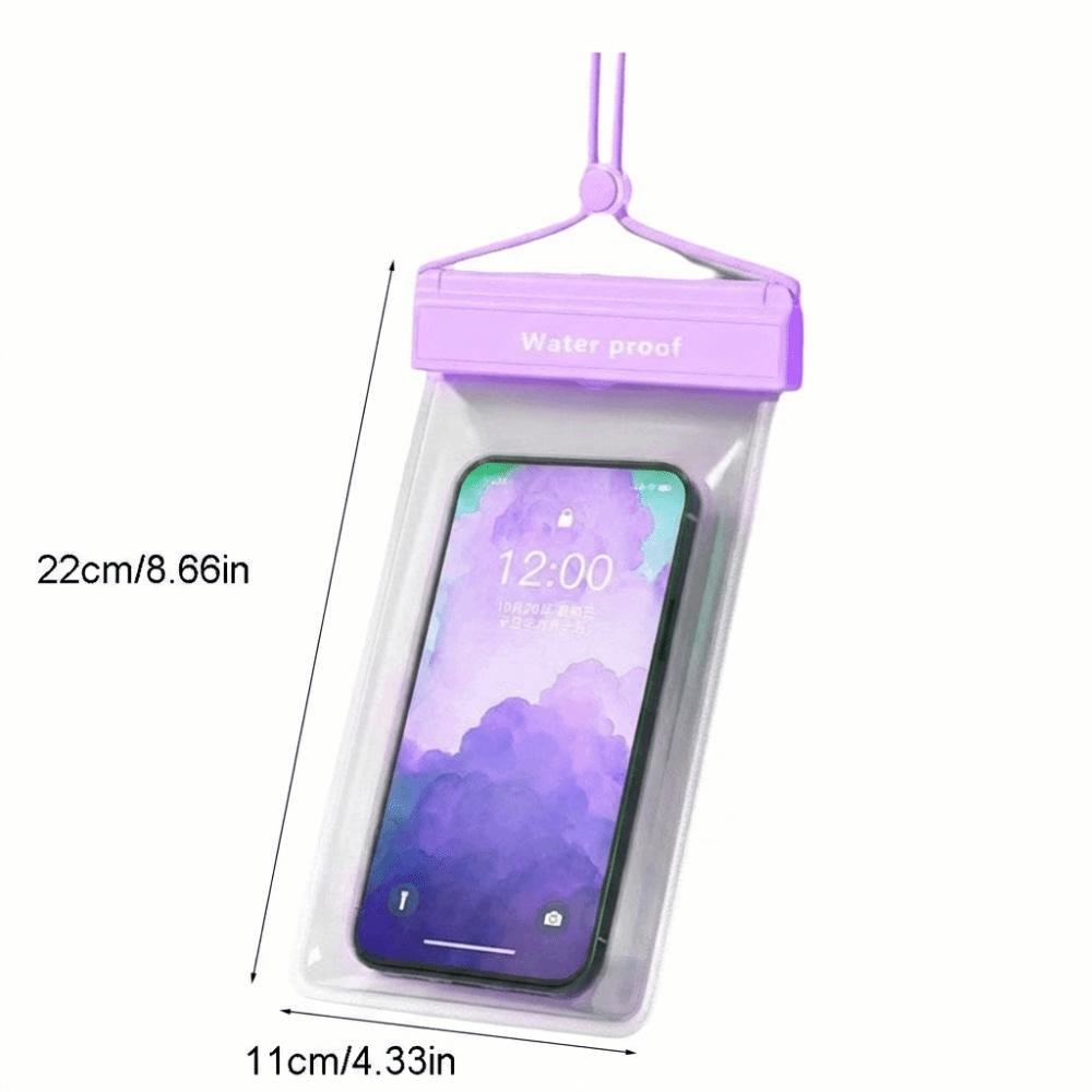 Hanging Neck Phone Bag Hanging Rope Mobile Phone Pouch Waterproof Phone Bag Swimming