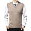 Men's Casual Sweater Vest Warm Comfortable Autumn Winter Outerwear Knitted Sweater