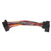 PQ Extension Adapter Cable 40 Pins Universal Stable Performance Car Radio Wire Harness 23cm