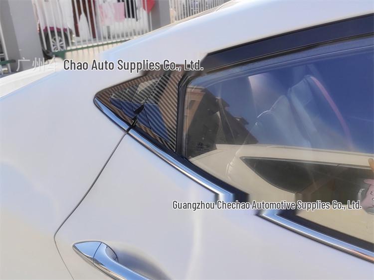Carbon Fiber Rear Quarter Window Louvers for 2012-2016 Hyundai Elantra