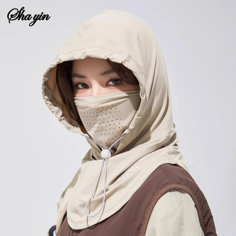 

Маска от солнца Защитное снаряжение Шляпа Интегрированная летняя шляпа от солнца Лицо Ледяной шелк Дышащий шарф Вождение и езда на велосипеде Лицевое полотенце Шея хаки